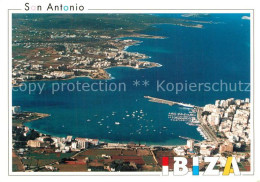 73611230 San Antonio Ibiza Fliegeraufnahme Mit Hafen San Antonio Ibiza - Andere & Zonder Classificatie