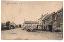 CPA 53 - NEAU (Mayenne) - 1387. Rue De La Gare - Ed. Pavy-Legeard - Autres & Non Classés