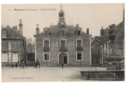 CPA 53 - MAYENNE (Mayenne) - 5. L'Hôtel De Ville - Ed. Sorel - Mayenne