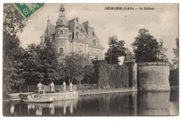 CPA 77 - CREVECOEUR (Seine Et Marne) - Le Château - Coll. L. D. B. - Sonstige & Ohne Zuordnung