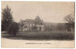 CPA 78 - GAMBAISEUIL (Yvellines) - Le Château - Sonstige & Ohne Zuordnung