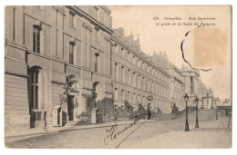 CPA 78 - VERSAILLES (Yvellines) - 236. Rue Gambetta Et Poste De La Salle Du Congrès - Versailles