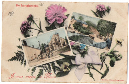 CPA 91 - LONGJUMEAU (Essonne) - De Longjumeau, Je Vous Envoie Des Fleurs - Ed. Bouthier - Longjumeau