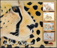 Botswana - 2021 Cheetah MS (**) - Big Cats (cats Of Prey)