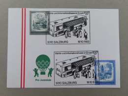 Österreich Pro Juventute - Mit Sonderstempel 19. 3. 1983 Salzburg, Werbe Und Informatiomsbusse Im Einsatz (Nr.1319) - Sonstige & Ohne Zuordnung