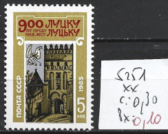 RUSSIE 5251 ** Côte 0.30 € - Ongebruikt