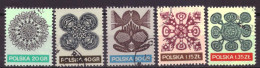 Polen / Poland / Polska 2092 T/m 2096 Used Kant (1971) READ! - Usados