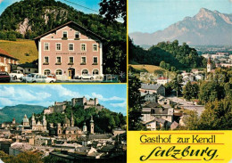 73610966 Salzburg Oesterreich Gasthof Zur Kendl Schloss Panorama Salzburg Oester - Sonstige & Ohne Zuordnung