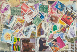 Alle Welt Briefmarken-100 Verschiedene Marken - Kilowaar (max. 999 Zegels)