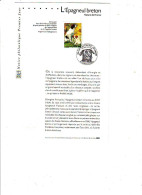 NOTICE PHILATELIQUE 1999 - NATURE DE FRANCE Les Chiens - EPAGNEUL BRETON - Documentos Del Correo