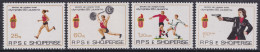 Albania, 1985, Sports Activities In Albania, OLYMPHILEX, Lausanne - Albanie