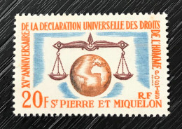 Timbre Neuf** Saint Pierre Et Miquelon 1963 Yt N° 370 - Unused Stamps