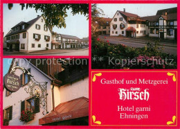 73609423 Ehningen Boeblingen Gasthof Metzgerei Zum Hirsch Ehningen Boeblingen - Other & Unclassified