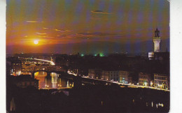 Firenze - Panorama Notturno Da Piazzale Michelangelo - Non Viaggiata - Firenze