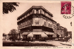 N°1735 W -cpa Epernay -grande Brasserie Du Théâtre- - Epernay