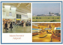 Manchester Airport Multiview  - Lancashire - Unused Postcard - Lan4 - Manchester