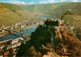 73609019 Cochem Mosel Fliegeraufnahme Mit Pinnerkreuz Cochem Mosel - Cochem