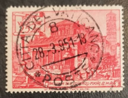 CITTÀ DEL VATICANO VATICAN VATIKAN CITY - 1949 -  Churches And Pius XII  - Used - Used Stamps