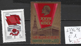 RUSSIE 5272-73 ** Côte 1 € - Neufs