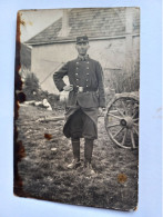 Militaria Carte Photo Uniforme Portrait Militaire Français - Uniforms