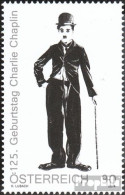 Österreich 3130 (kompl.Ausg.) Postfrisch 2014 Charlie Chaplin - Nuevos