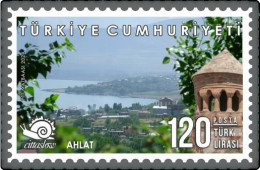 TURKEY 2024 Cittaslow,Italy Concept,City,Slow Food Movement,Snail, Definitive MNH (**) - Cartas & Documentos