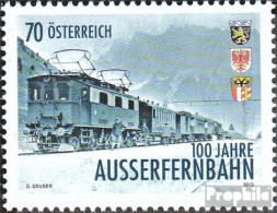 Österreich 3086 (kompl.Ausg.) Postfrisch 2013 Außerfernbahn - Nuovi