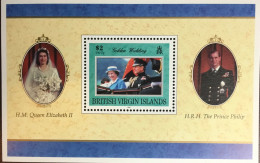 British Virgin Islands 1997 Golden Wedding Minisheet MNH - British Virgin Islands