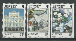 Jersey 1993 Europa Modern Art Y.T. 606/608 ** - Jersey