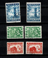 1950 823/825° X 2 :Britannique - Gebraucht