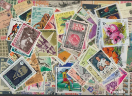 Guinea Briefmarken-100 Verschiedene Marken - Guinee (1958-...)