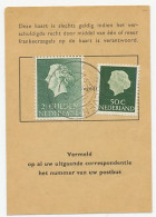 Em. Juliana Postbuskaartje Deventer 1967 - Non Classés