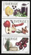 Schweden 2005 - Mi.Nr. 2463 - 2465 - Postfrisch MNH - Früchte Obst Fruits - Obst & Früchte