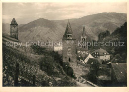 73608564 Bacharach Rhein Teilansicht Turm Kirche Wernerkapelle Bacharach Rhein - Bacharach