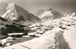 73608528 Hirschegg Kleinwalsertal Vorarlberg Winterpanorama Mit Elferkopf Zwoelf - Autres & Non Classés