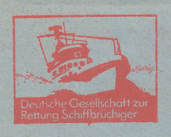 Meter Cut Germany 1973 Lifeboat - Shipwrecked - Sonstige & Ohne Zuordnung