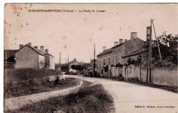 SAINT-MARTIN-la-RIVIÈRE - La Route De Lussac - Autres & Non Classés