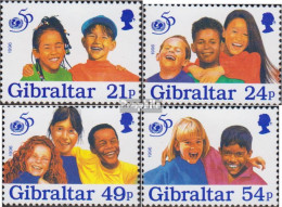 Gibraltar 770-773 (kompl.Ausg.) Postfrisch 1996 UNICEF - Gibilterra