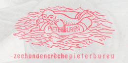 Meter Picture Postcard Netherlands 2000 Seal Sanctuary Pieterburen - Signed Lenie T Hart - Andere & Zonder Classificatie