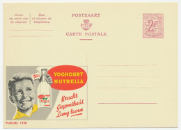 Publibel - Postal Stationery Belgium 1959 Yogurt - Levensmiddelen