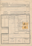 Vrachtbrief / Spoorwegzegel N.S. Woerden - S Hertogenbosch 1931 - Unclassified