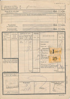 Vrachtbrief / Spoorwegzegel N.S. Woerden - S Hertogenbosch 1931 - Non Classés