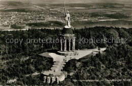 73608492 Detmold Hermannsdenkmal Im Teutoburger Wald Fliegeraufnahme Detmold - Detmold