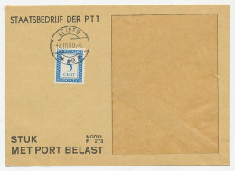 Emissie Port 1947 Dienst Envelop Leiden - Sin Clasificación