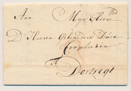 Breda - Dordrecht 1759 - Geschreven Postmerk Brd - ...-1852 Precursores