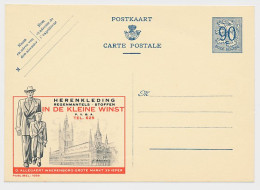 Publibel - Postal Stationery Belgium 1951 The Cloth Hall - Lakenhalle - Ieper - Autres & Non Classés