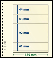 Lindner T - Blanko Blätter 802415P (10er Packung) Neuwertig (VD372 - Blanco Pagina's