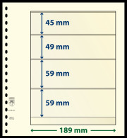 Lindner T - Blanko Blätter 802407P (10er Packung) Neuwertig (VD498 - Blankoblätter