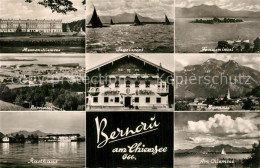 73608311 Bernau Chiemsee Herrenchiemsee Rasthaus Segelsport Hotel Fraueninsel Be - Other & Unclassified