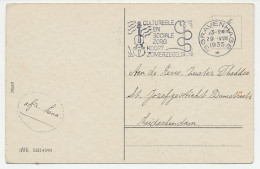 Card / Postmark Netherlands 1935 Violin - Musique